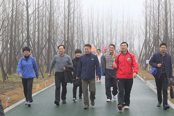 海宁迎春健步走,海宁横头街迎春健步走