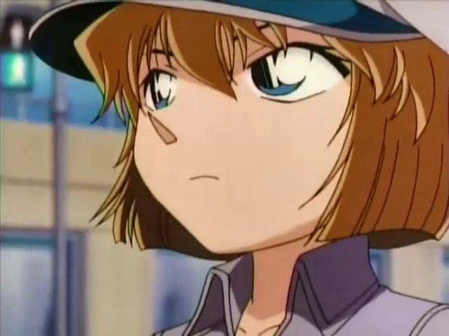 柯南灰原哀超帅瞬间,名侦探柯南灰原哀腹黑