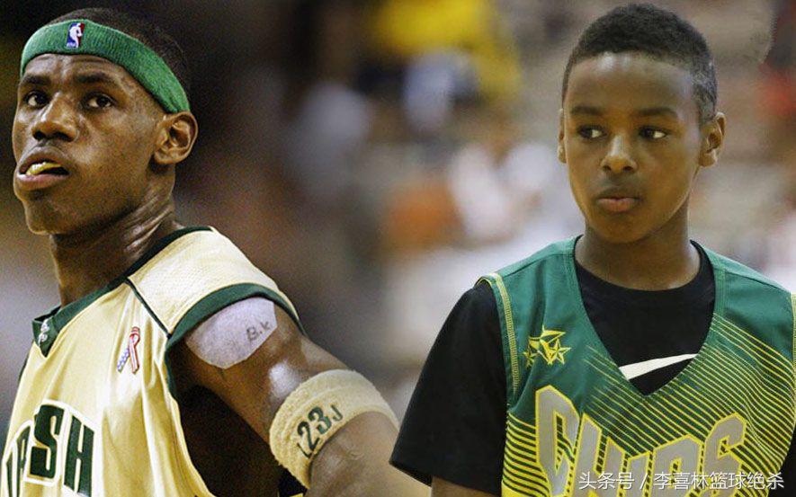 詹姆斯儿子像库里,詹姆斯儿子扣篮成功詹姆斯表现