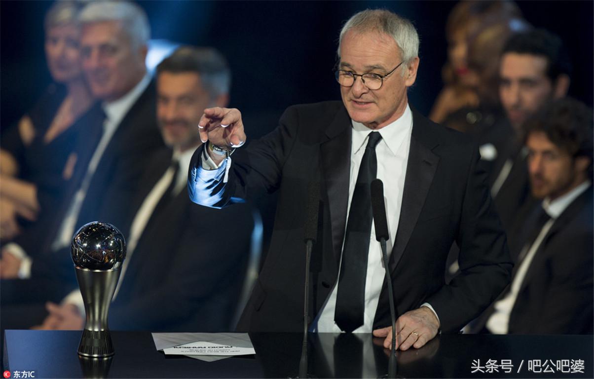 国际足联颁奖典礼c罗照片,2017国际足联颁奖典礼c罗与姆巴佩