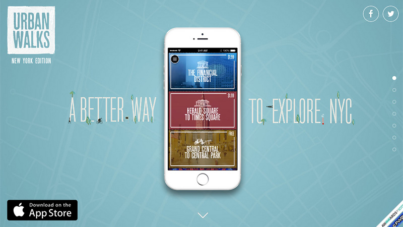简洁大方的网页设计,单页网页设计案例