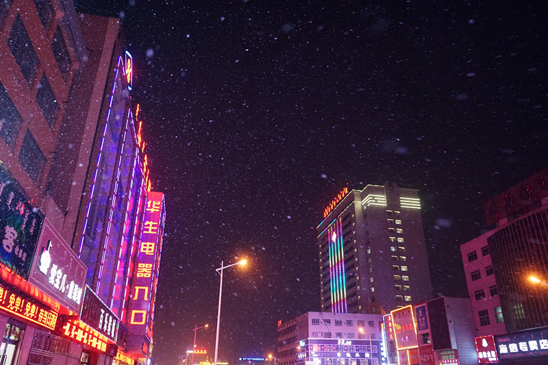 穿越内蒙古大草原雪景,来内蒙古大草原看雪