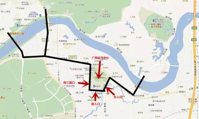 中国杯南宁,南宁东盟博览会交通管制