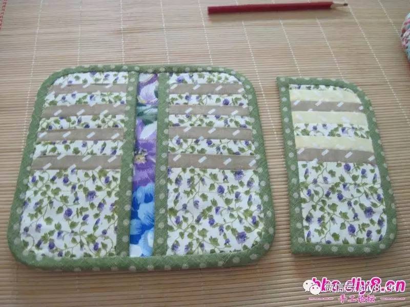 「百合幽兰」一款今年最流行草木绿色超多卡位的钱包教程，你来不来学？