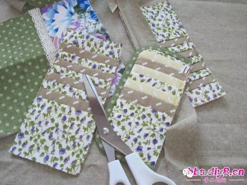 「百合幽兰」一款今年最流行草木绿色超多卡位的钱包教程，你来不来学？