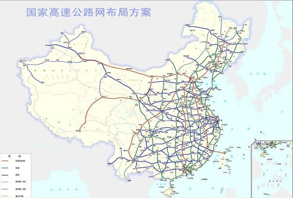 一张图看懂高速公路编号及名称,中国高速公路编号大全语音