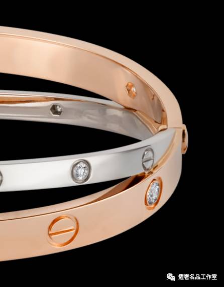 CARTIER卡地亚LOVE系列手镯,卡地亚cartierlove手镯真伪鉴别