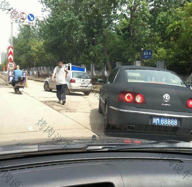 *萨特帕**凭什么挂百万车牌，车主冷冷的说：你见过12缸的*萨特帕**？