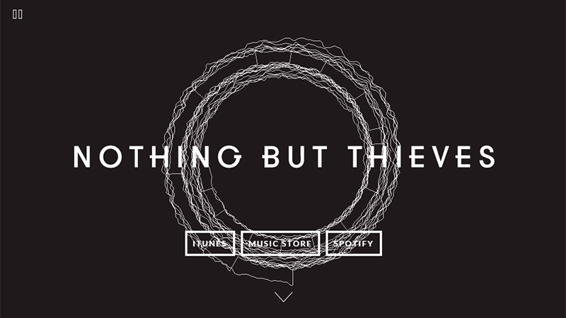 简洁大方的网页设计,单页网页设计案例