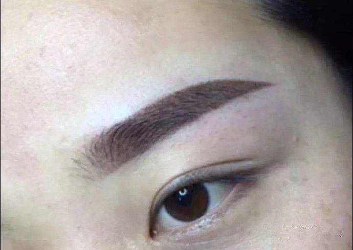 纹眉后恢复过程不要惊慌,男士纹眉恢复全过程图片