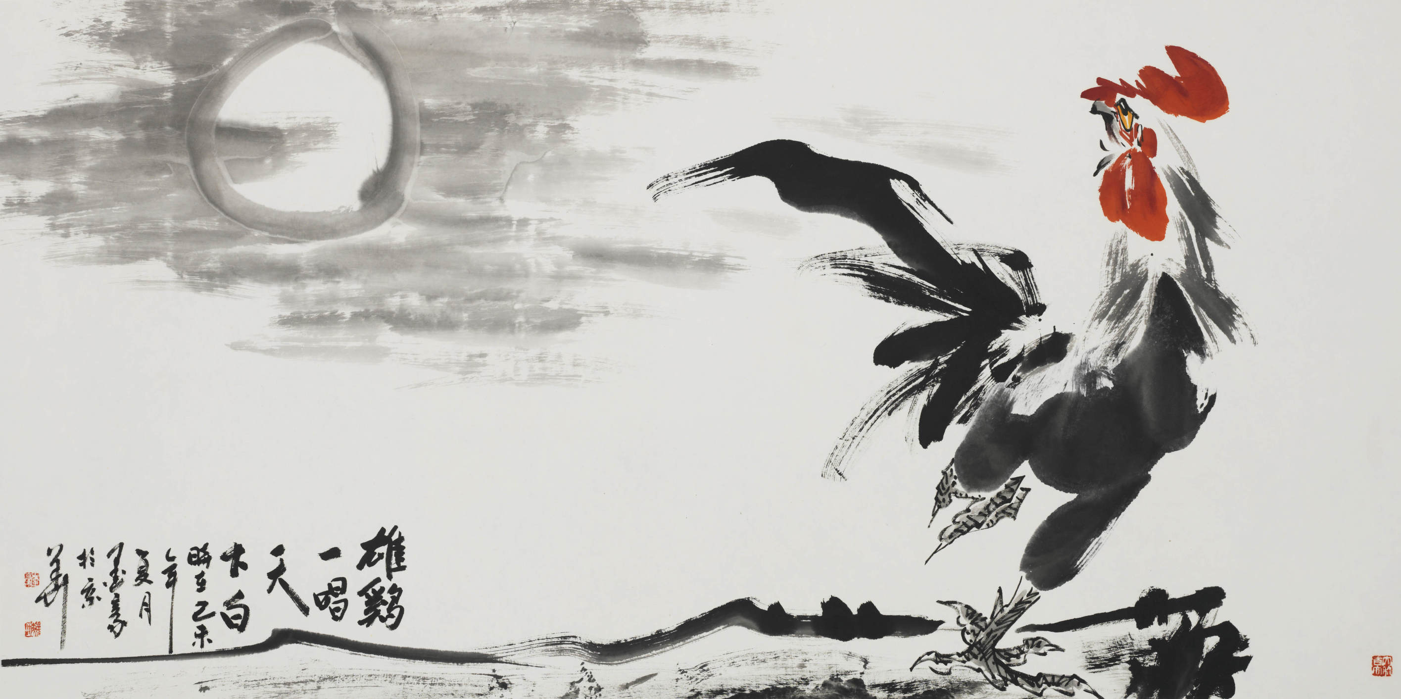 墨豪画鸡最好的画法,墨豪画鸡最新视频