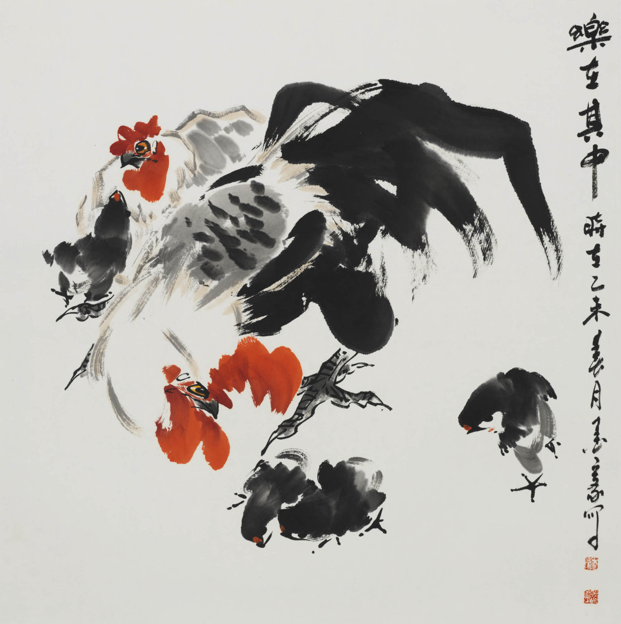 墨豪画鸡最好的画法,墨豪画鸡最新视频