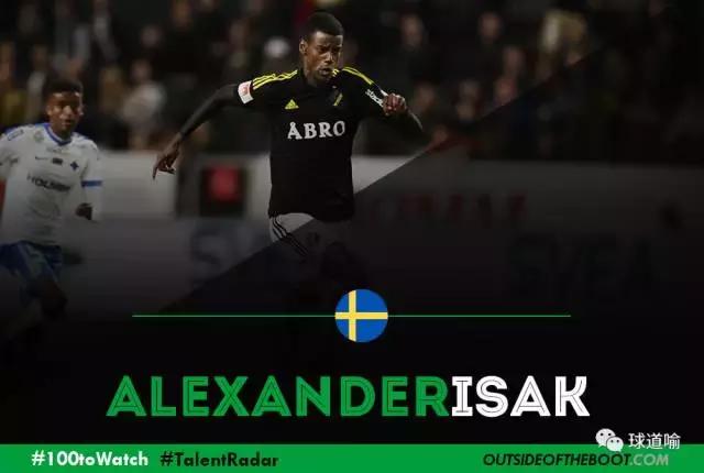 2017年足坛10个小妖新星，新伊布，伊希纳乔在列