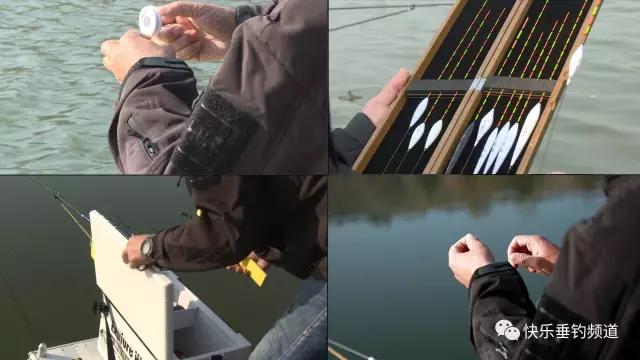 矶钓竿自动调漂线组绑法,朝天钩的绑法和调漂技巧