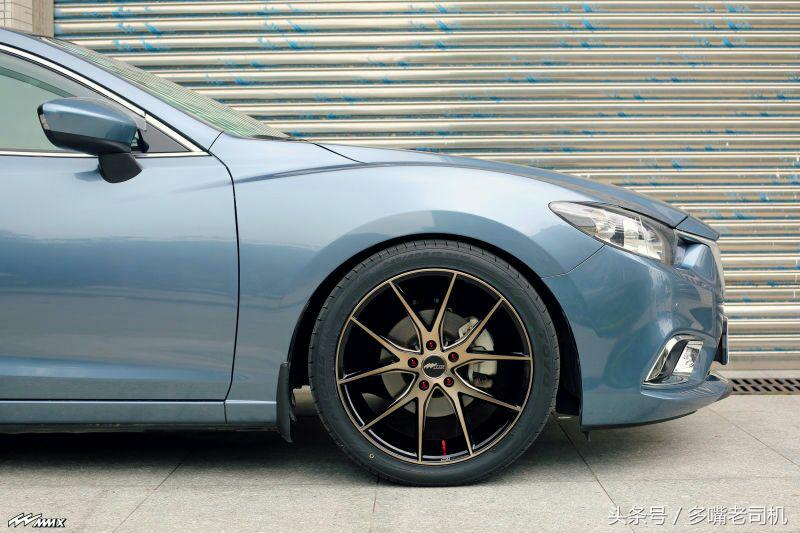 2021马自达阿特兹2.5改装轮毂,mmx轮毂m1609黑色