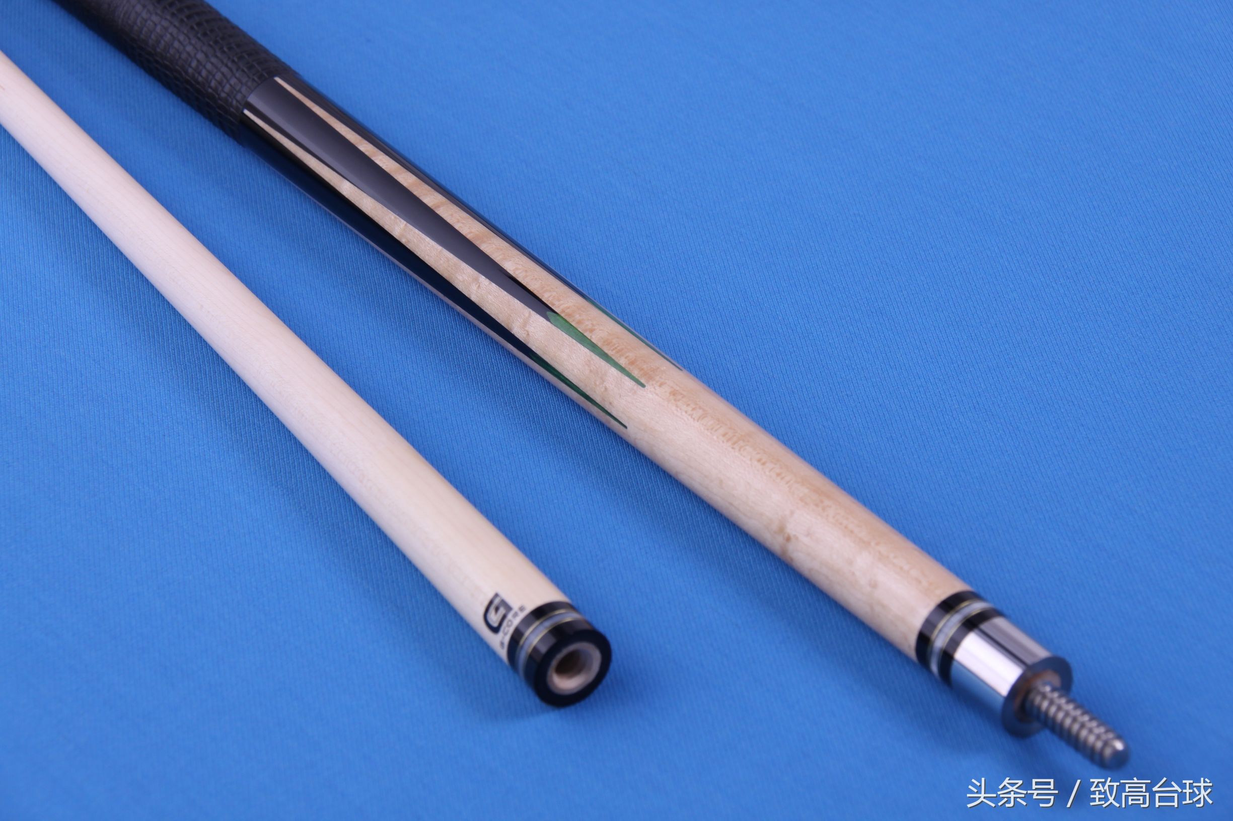 花朵型台球杆,美式微雕台球杆