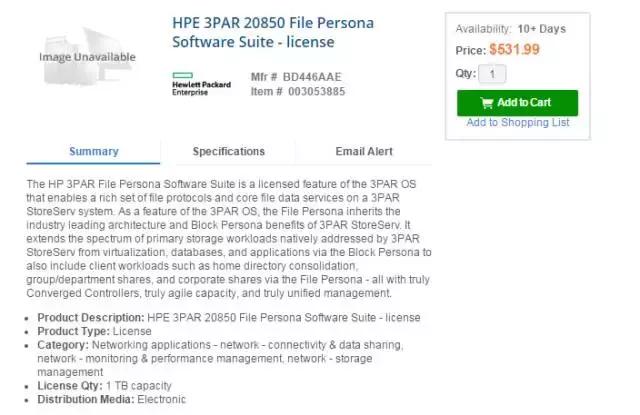 详解HPE3PARStoreServNAS存储方案