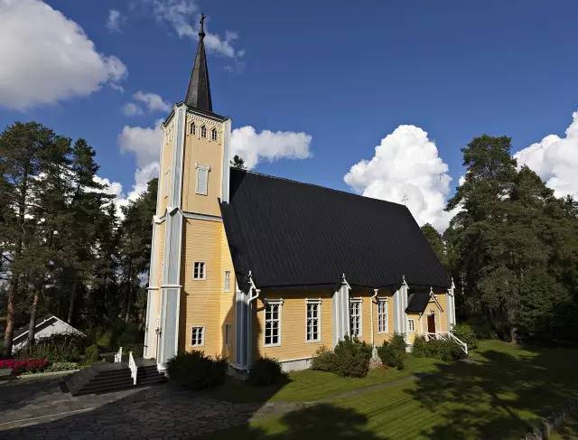 芬兰古老的波尔沃教堂,芬兰最美教堂排名