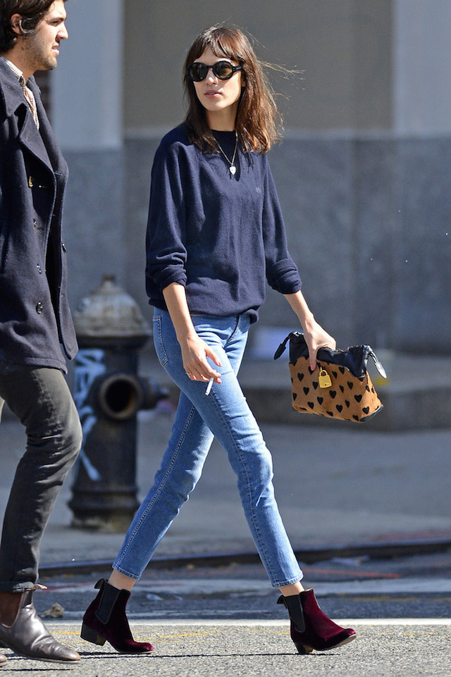 冬日穿搭切尔西靴好看吗,高筒切尔西靴冬季搭配