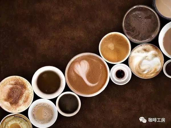 咖啡基础知识意式咖啡,常见花式咖啡种类