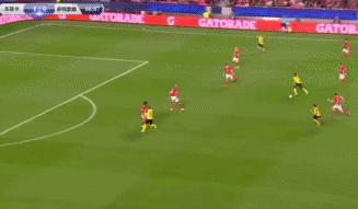 多特奥巴梅扬对柏林赫塔,欧冠多特蒙德出局