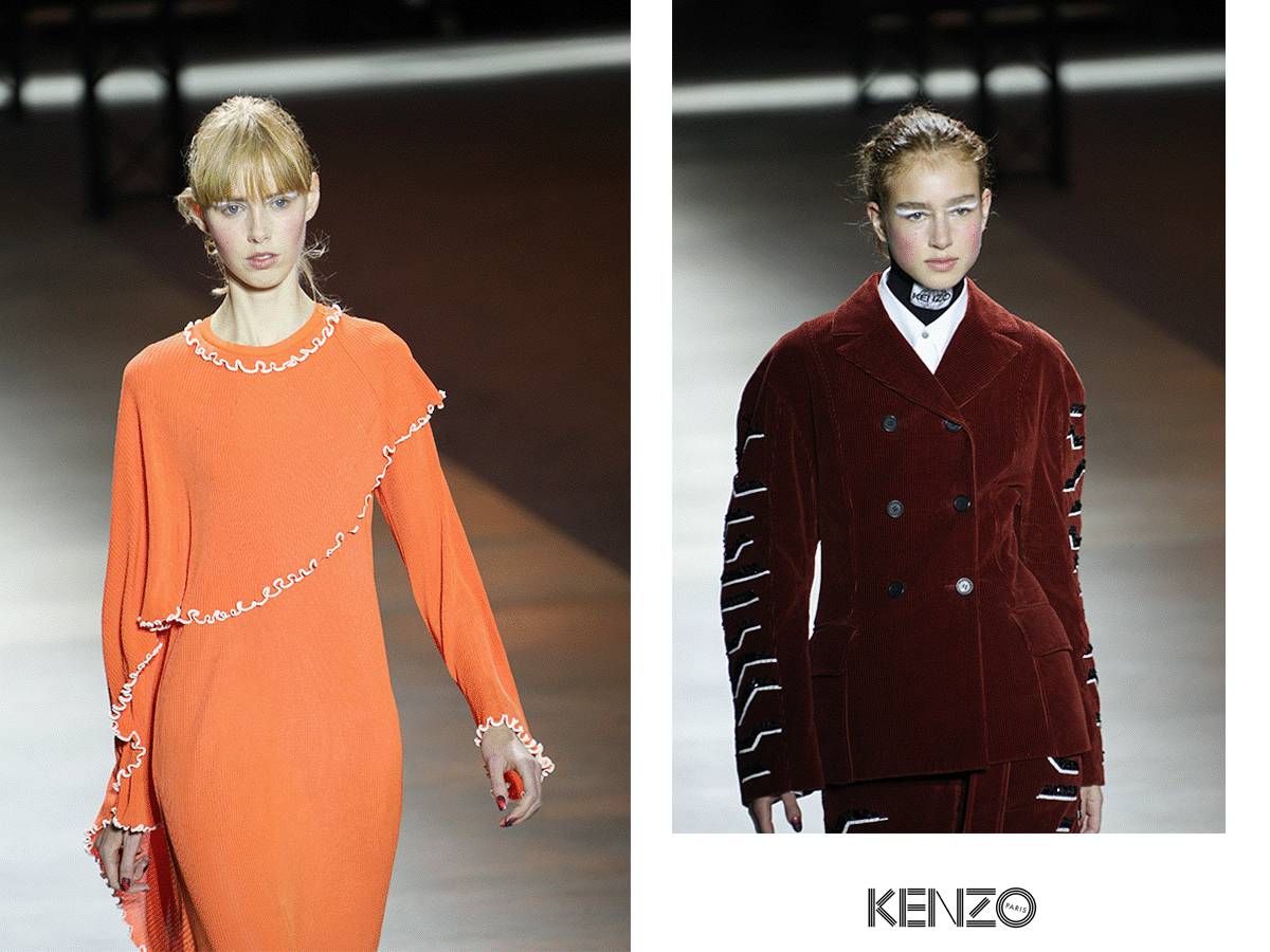 kenzo2018巴黎时装发布会,男女装品牌联动活动