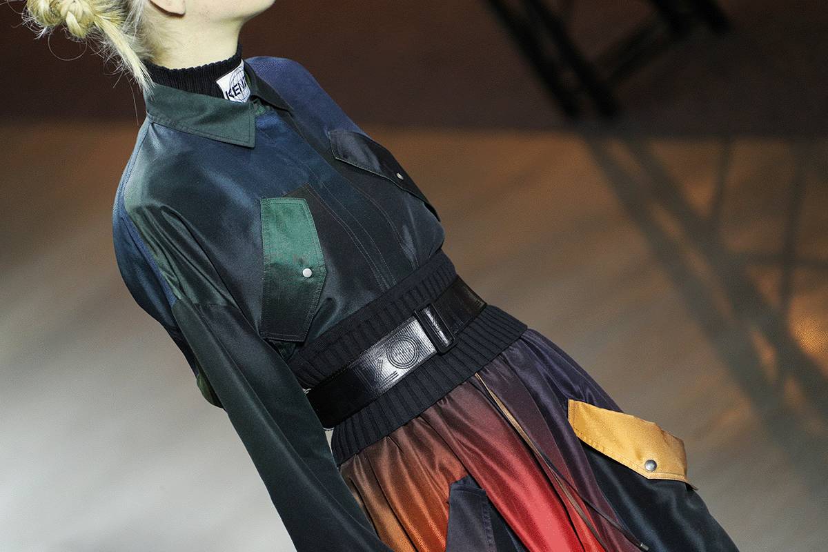 kenzo2018巴黎时装发布会,男女装品牌联动活动