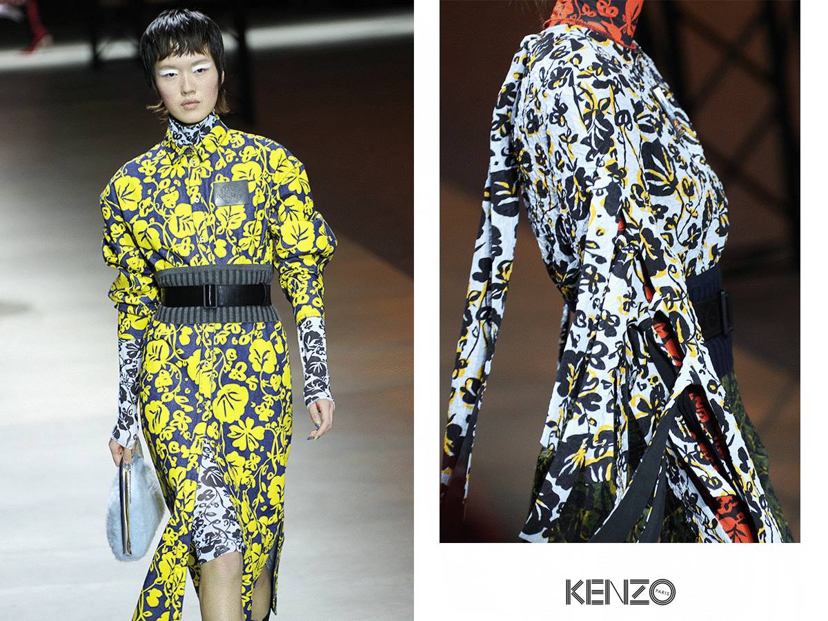 kenzo2018巴黎时装发布会,男女装品牌联动活动