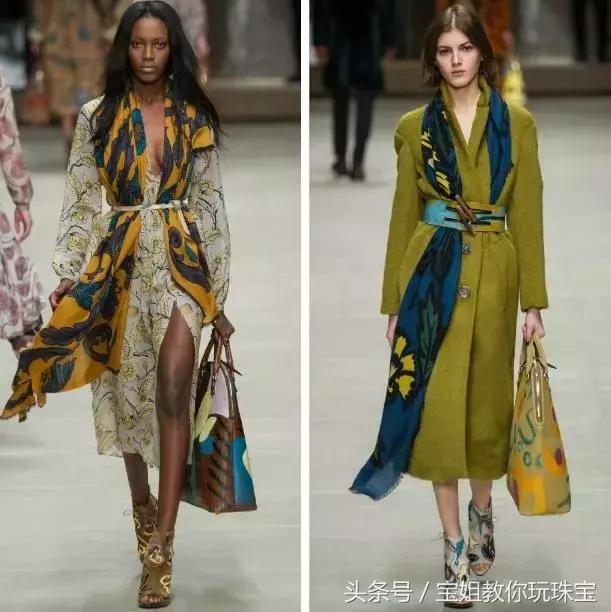 丝巾是温柔到骨子里的,丝巾女人必备