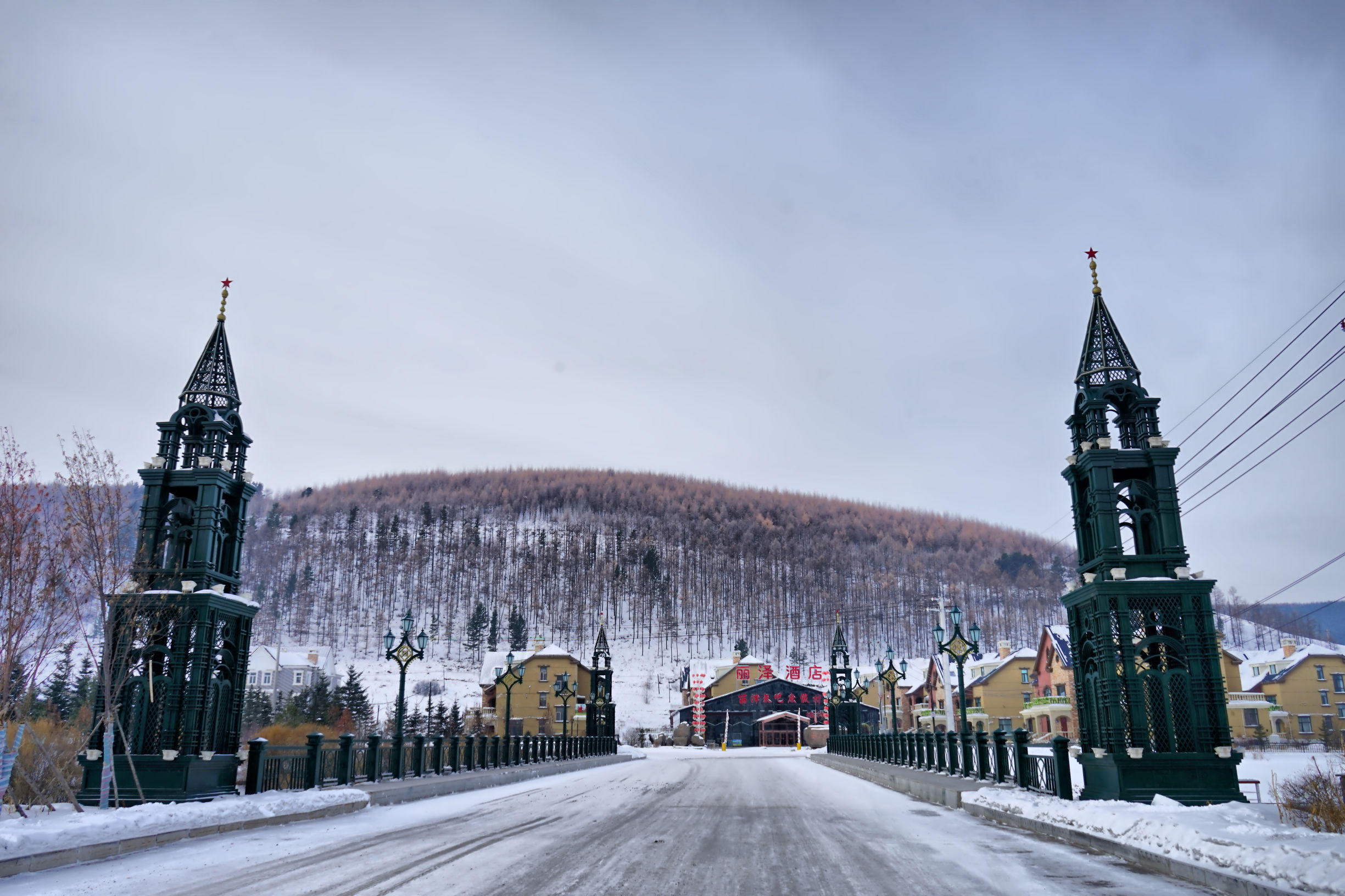 穿越内蒙古大草原雪景,来内蒙古大草原看雪