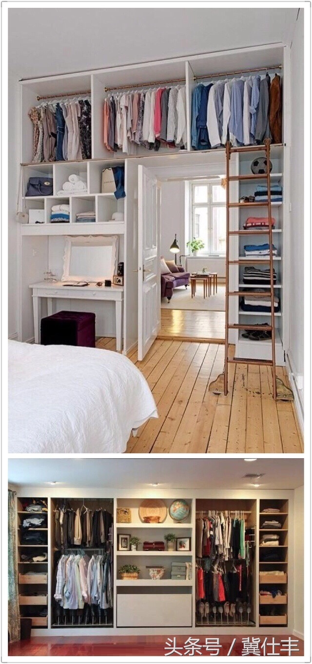 定制衣柜颜色搭配效果图视频,定制床头柜与衣柜一体效果图