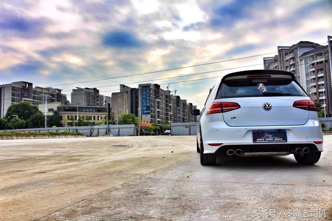 7.5代高尔夫rline试驾,高尔夫7r-line