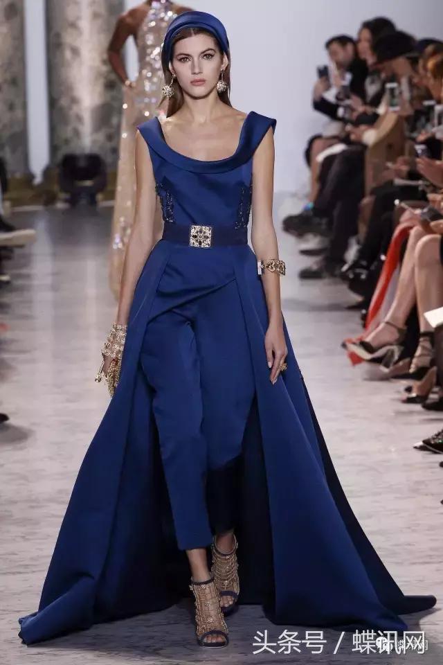 eliesaab2023春夏高定秀,eliesaab巴黎2019高级定制时装周
