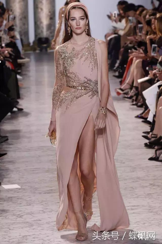 eliesaab2023春夏高定秀,eliesaab巴黎2019高级定制时装周