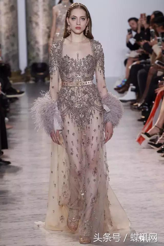 eliesaab2023春夏高定秀,eliesaab巴黎2019高级定制时装周