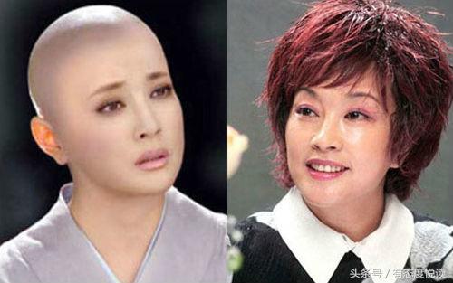 女星光头形象对比,女星光头真实照片