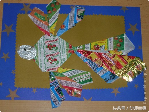 过年糖纸手工,幼儿园糖纸手工制作