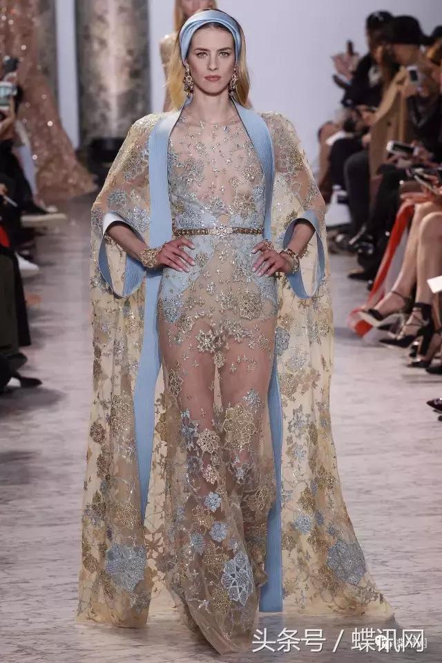 eliesaab2023春夏高定秀,eliesaab巴黎2019高级定制时装周