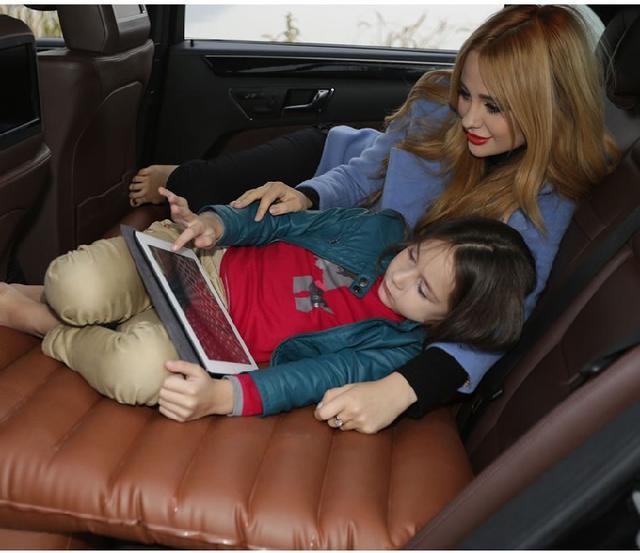 轿车自驾游必备用品之充气床,自驾游轿车车载充气床推荐