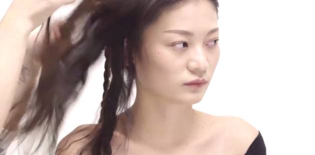 自然卷发怎么变直发不用任何工具,直发如何卷发无卷发棒