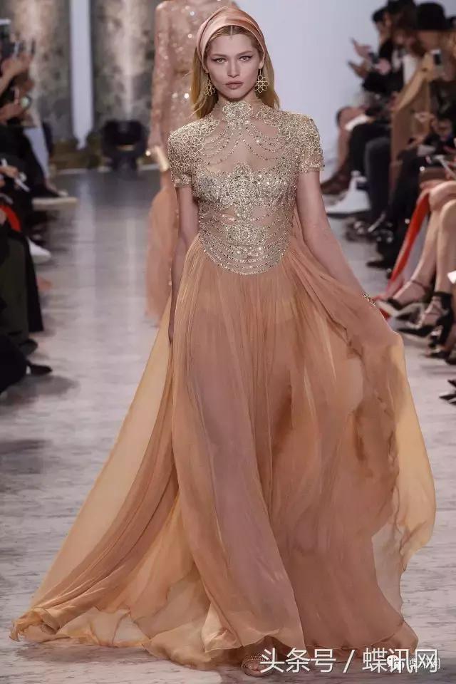 eliesaab2023春夏高定秀,eliesaab巴黎2019高级定制时装周