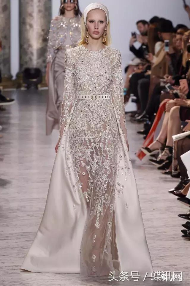 eliesaab2023春夏高定秀,eliesaab巴黎2019高级定制时装周