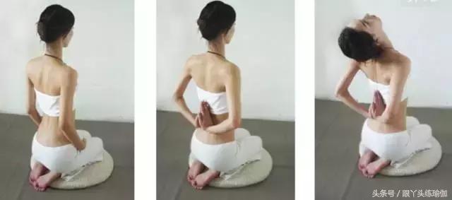 瑜伽拉力带改善驼背的正确方法,瑜伽棍改善含胸驼背的瑜伽动作
