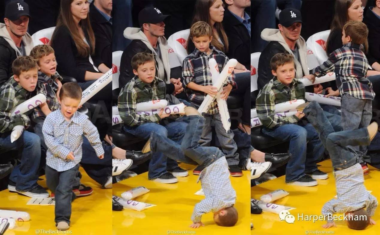 贝克汉姆小儿子“囧三”的华丽逆袭出道路