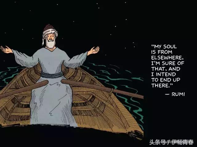 鲁米的经典语句图片,鲁米经典语录