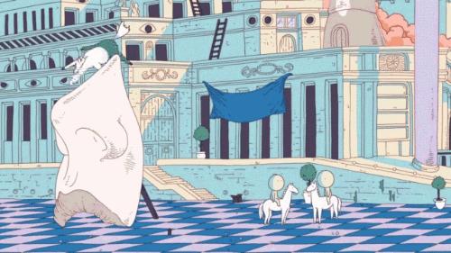 当Hermès丝巾被巨型马城碾压