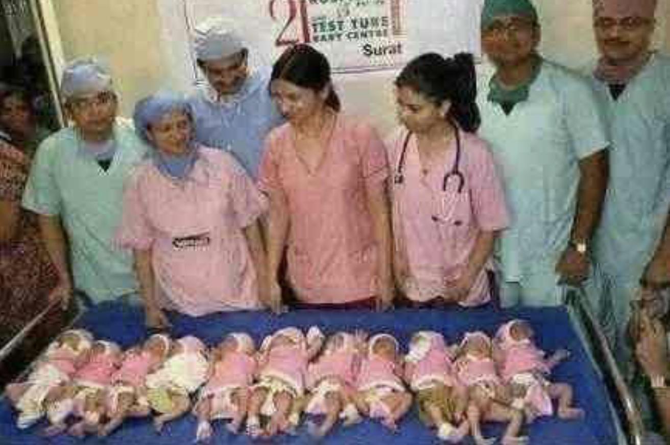 人类一胎能生多少个孩子世界纪录,人类最多能一次生几个孩子