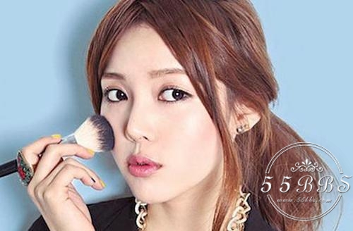 韩国女星妆容,底妆韩国女星