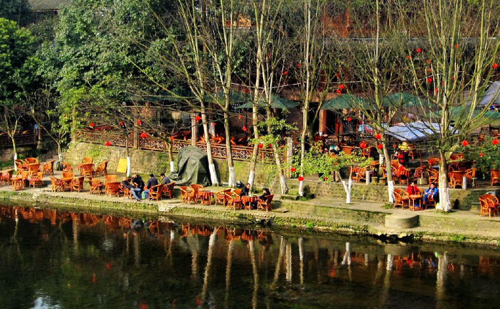 四川邛崃平乐古镇风景名胜,邛崃平乐古镇地址