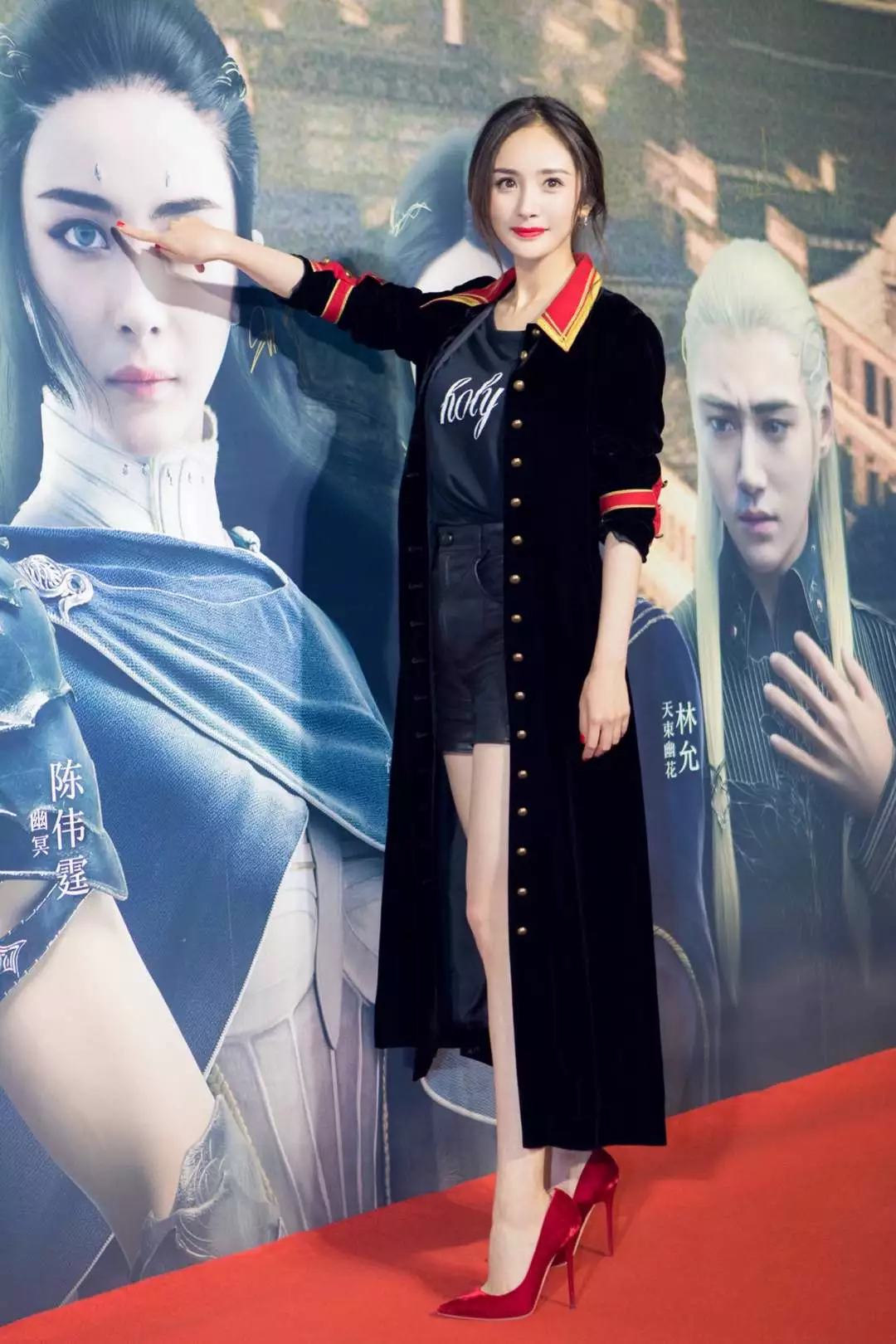 杨幂杨幂，越发的喜欢你了，尤其是看完这衣品